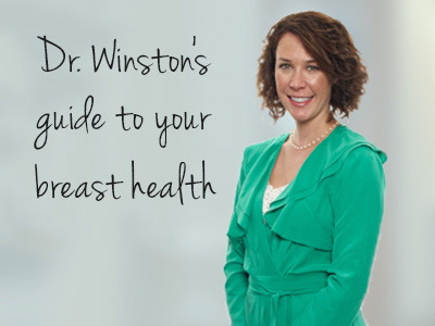 Dr. Winston's Guide to Your Breast Health blog
